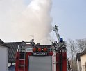 Haus komplett ausgebrannt Leverkusen P01